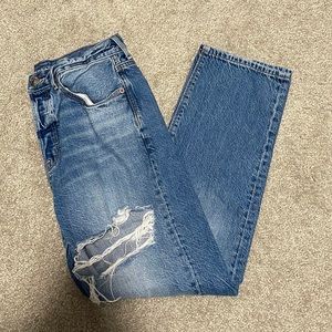 american eagle straight leg jeans